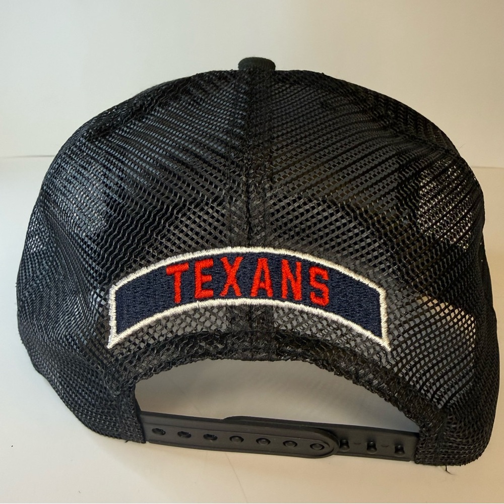 Houston Texans New Era 9SEVENTY Trucker Snapback Hat Black Alternate H Logo NEW - Picture 11 of 11